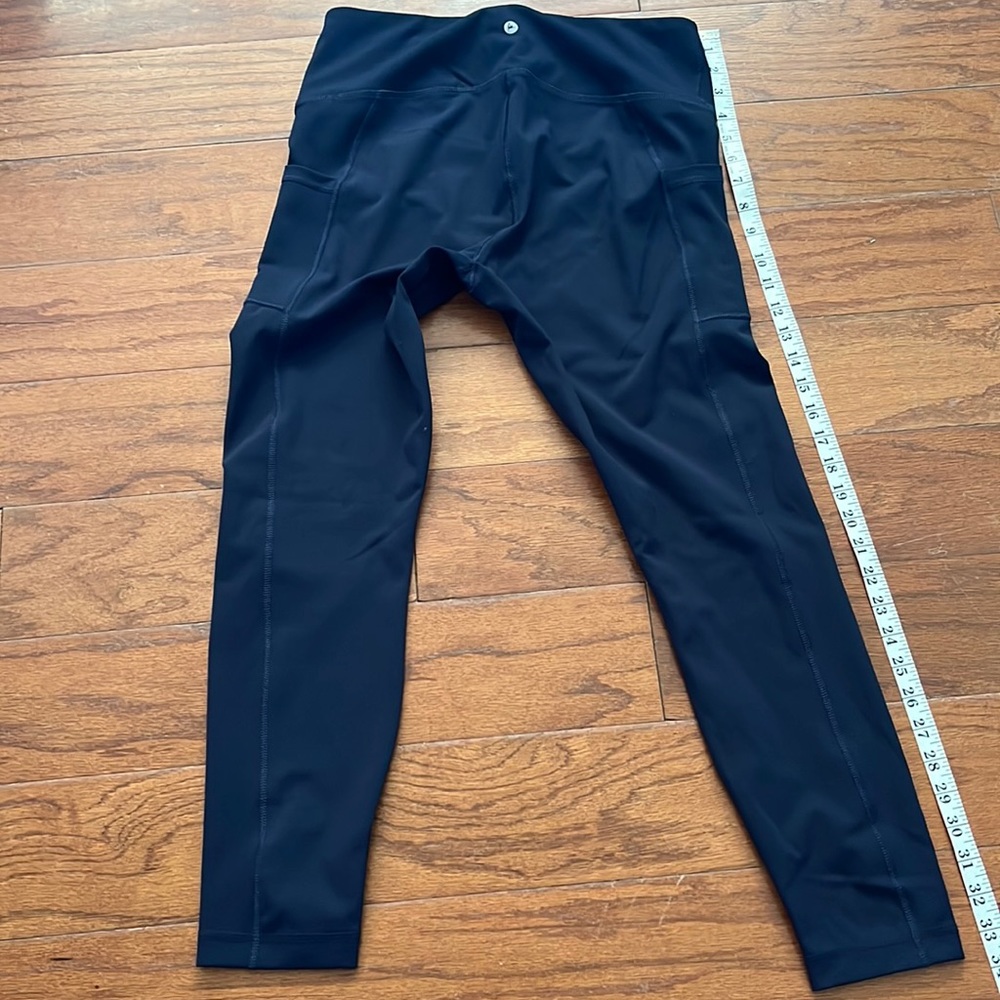 Navy 90 degree pants Large